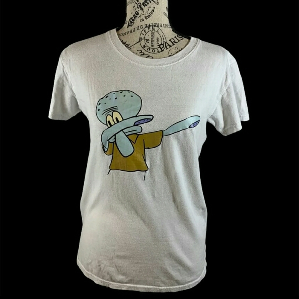 Ringspun squidward Women's M tee